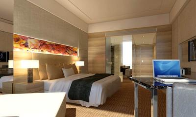 杭州和達希爾頓逸林酒店客房效果圖